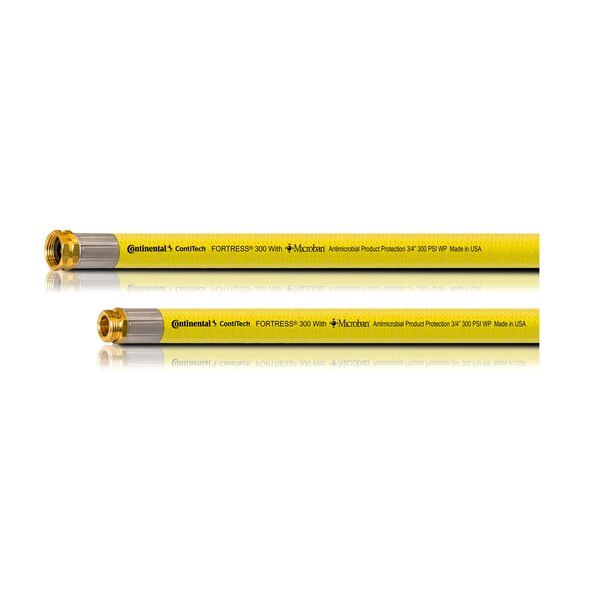 Abbott Rubber 1 ID X 75 FT: YELLOW FORTRESS 300 HOSE 1514-1000-75-A - main